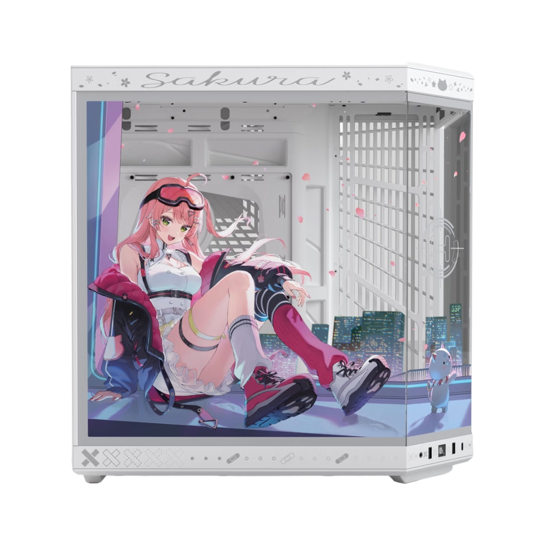 [12월 순차출고]HYTE Y70 사쿠라 미코 에디션 화이트 케이스(HYTE Y70 Sakura Miko Edition White Case) - 3
