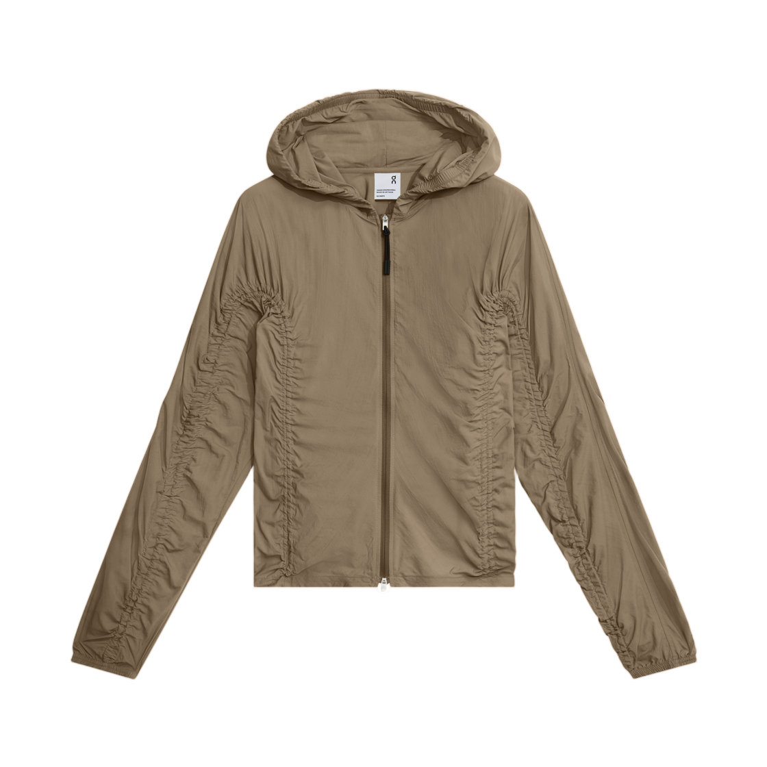 1WG31612563 (W) On Running Ruched Lightweight Jacket Lynx