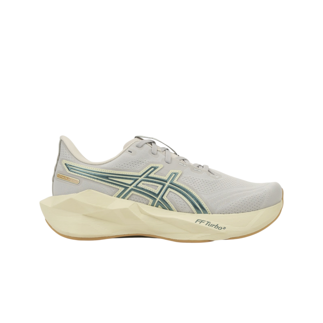 1013A233-020 Asics Novablast 6 Asics Marathon Club Cloud Grey Foggy Teal