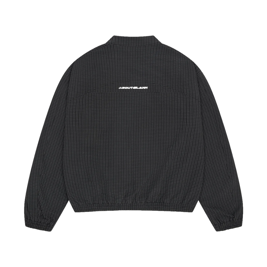 [KREAM 단독] 어바웃 블랭크 오버헤드 오블리크 자켓 네이비 체크 - 26FW([KREAM 단독] About:Blank Overhead Oblique Jacket Navy Check - 26FW) - 2