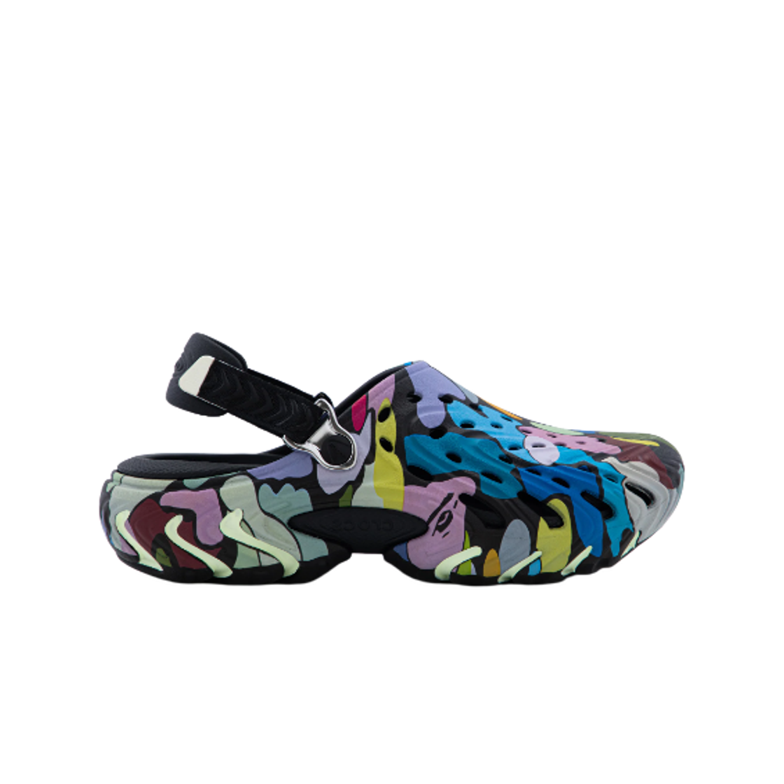 크록스 x 베이프 에코 2 블랙(Crocs x BAPE Echo II Black)