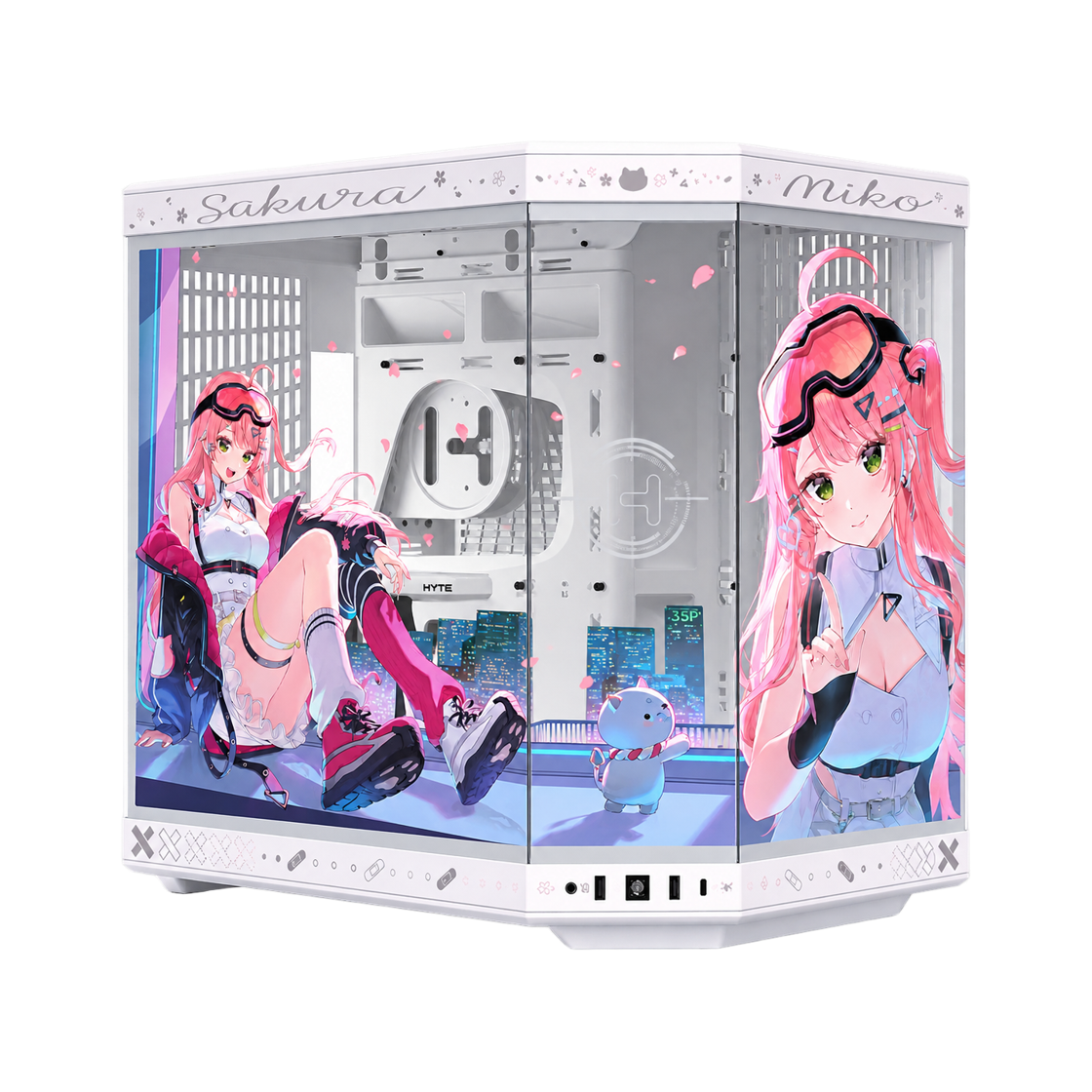 [12월 순차출고]HYTE Y70 사쿠라 미코 에디션 화이트 번들(HYTE Y70 Sakura Miko Edition White Bundle) - 2