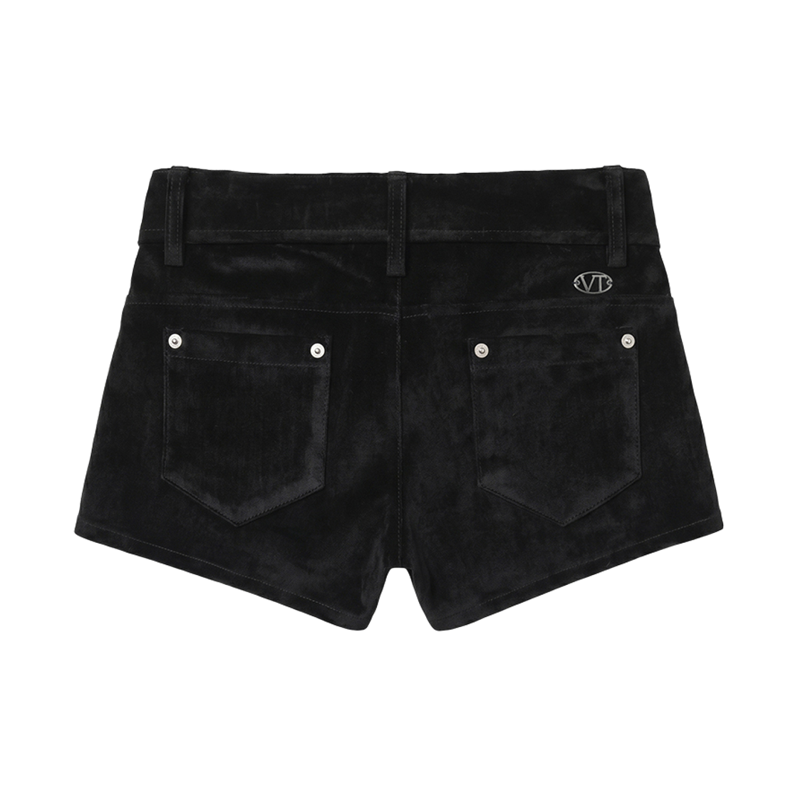 분트 턴업 포켓 쇼츠 블랙(VOONT Turn-Up Pocket Shorts (BLACK)) - 2