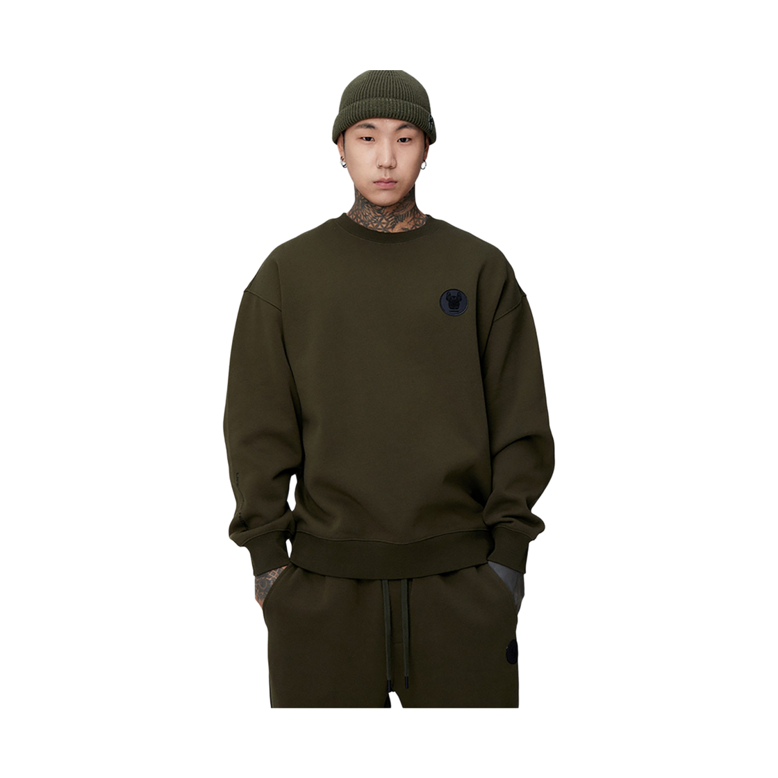 라이프워크 코인 와펜 맨투맨_LW224MT451(Lifework Coin Wappen Sweatshirt_LW224MT451) - 3