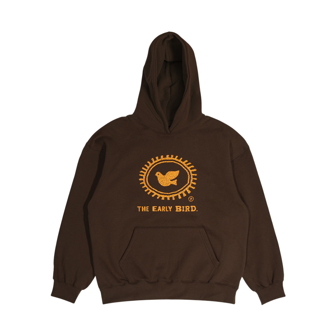 PS26FWHD01BR POTS Early Bird Hoodie Brown