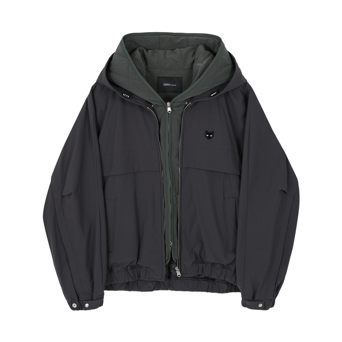 송지오 지제로 메타 돌먼 점퍼 그레이(SONGZIO ZZERO Meta Dolman Jumper Grey)
