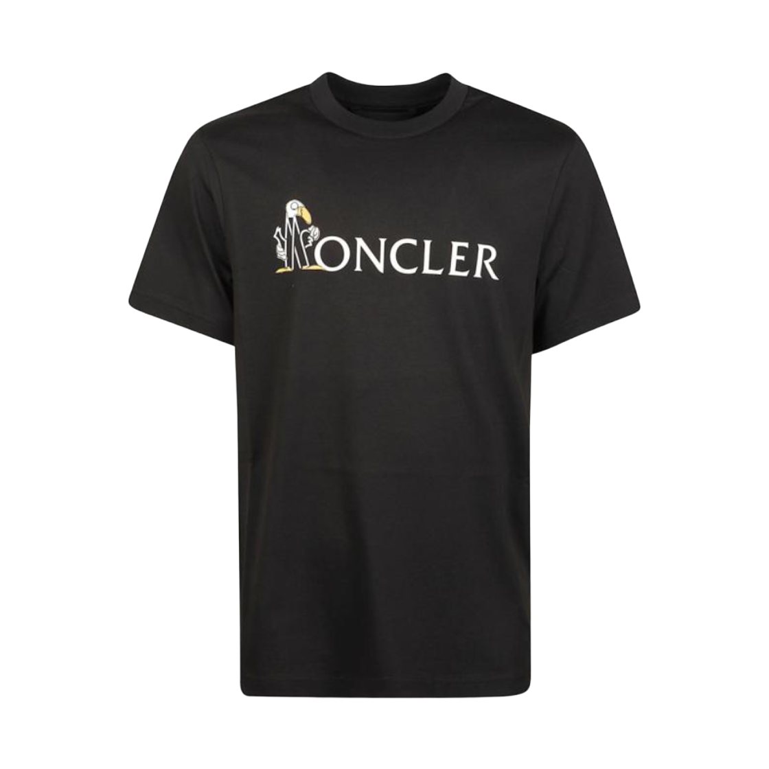 L2-091-8C00033-89B8U-999 Moncler Cotton T-Shirt Black - 26FW
