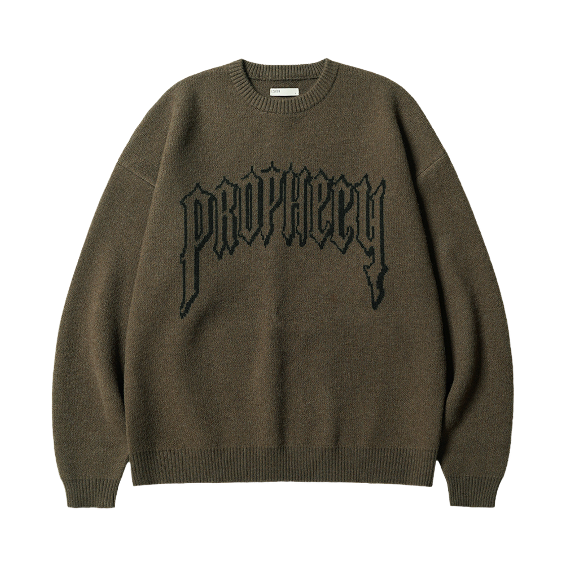 에즈카톤 프라퍼시 니트 올리브카키 ISKN6971(EZKATON Prophecy Knit Olivekhaki ISKN6971) - 1