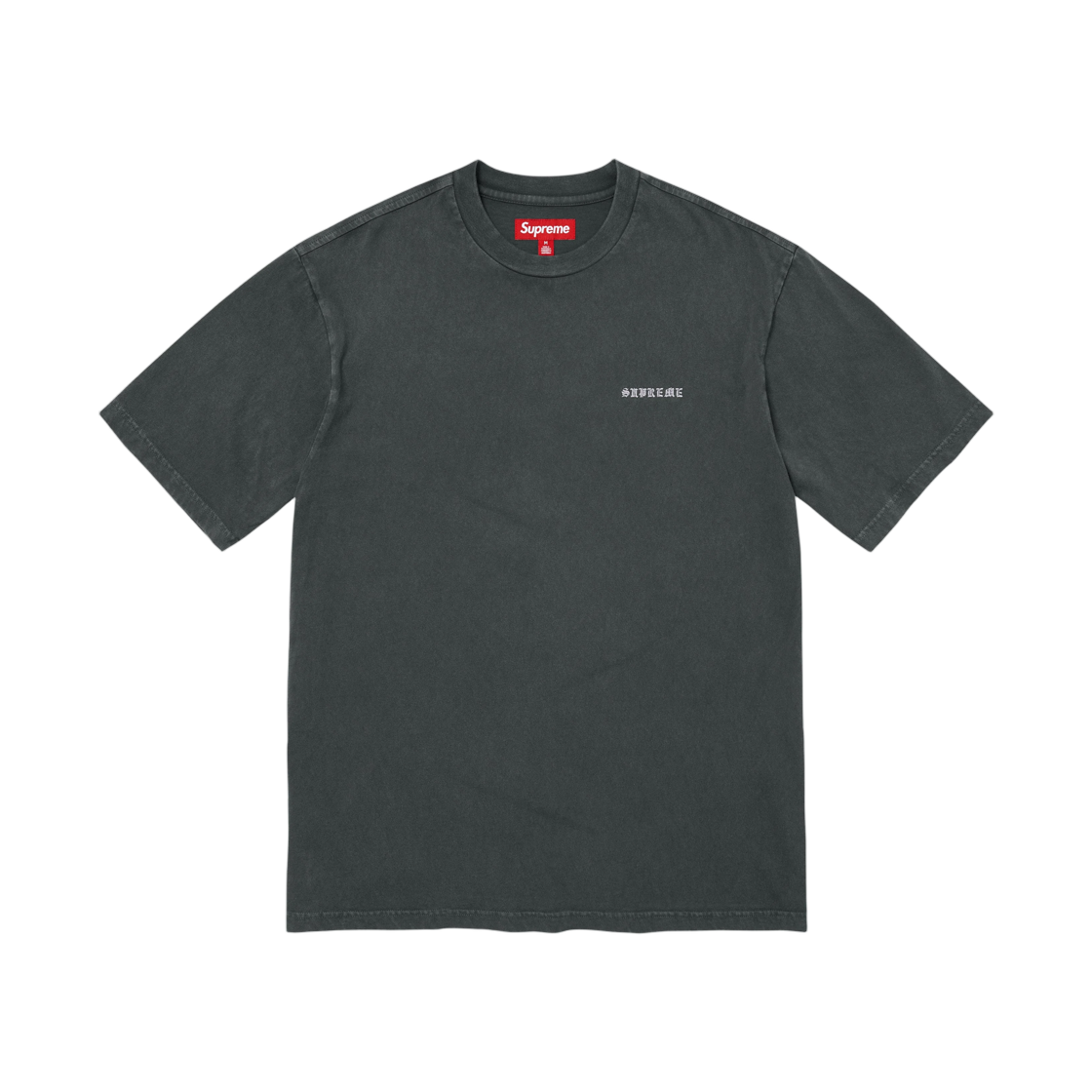 - Supreme Washed S/S Top Black - 26FW
