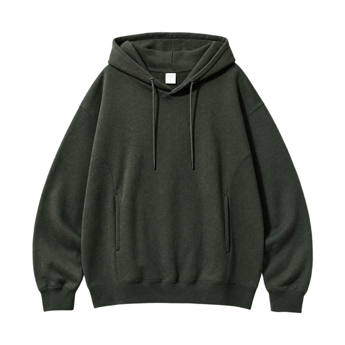 KJHD2713_darkkhaki_29 JEMUT Align Heavy Cotton Hoodie Darkkhaki KJHD2713