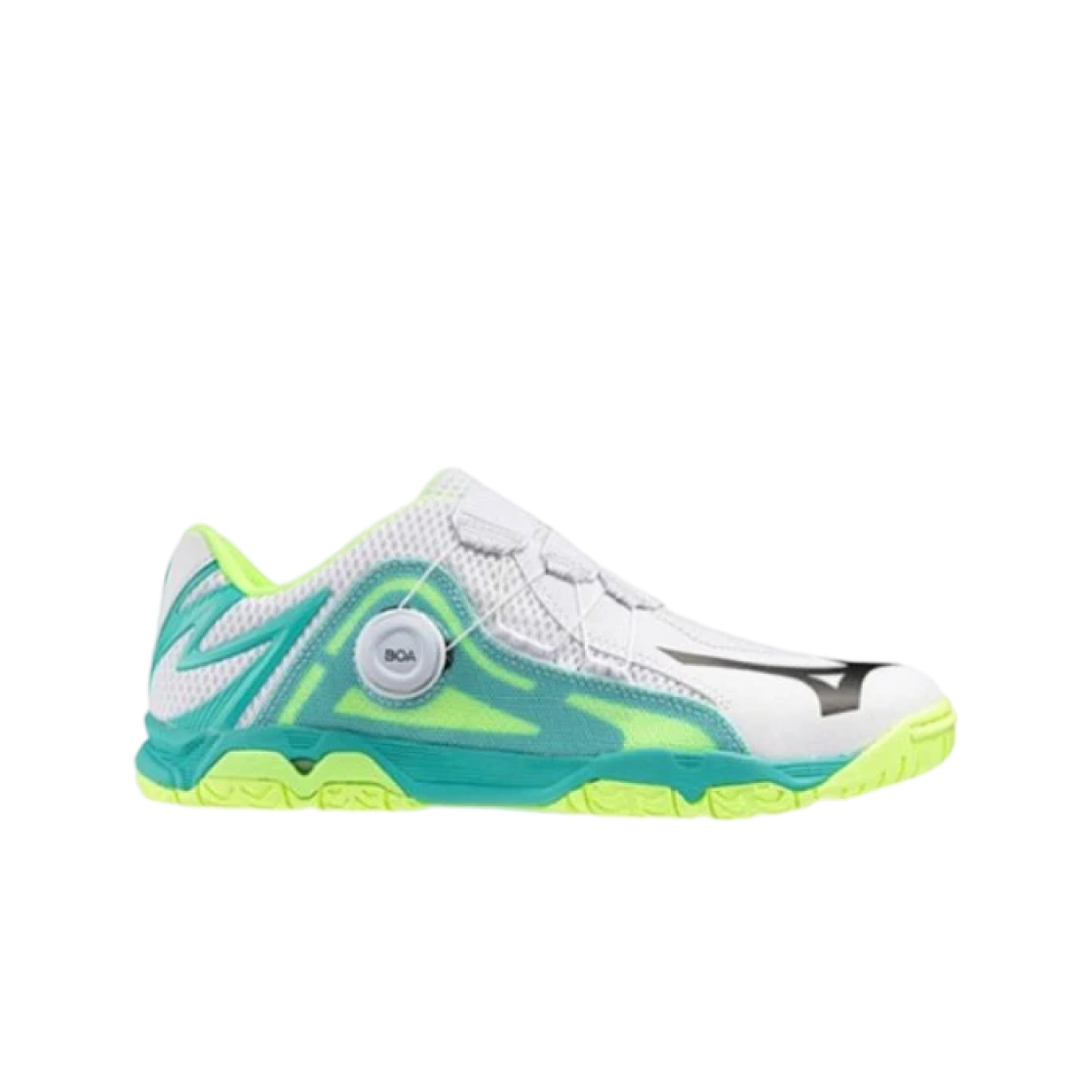 81GA201202 Mizuno Wave Medal Boa White Black