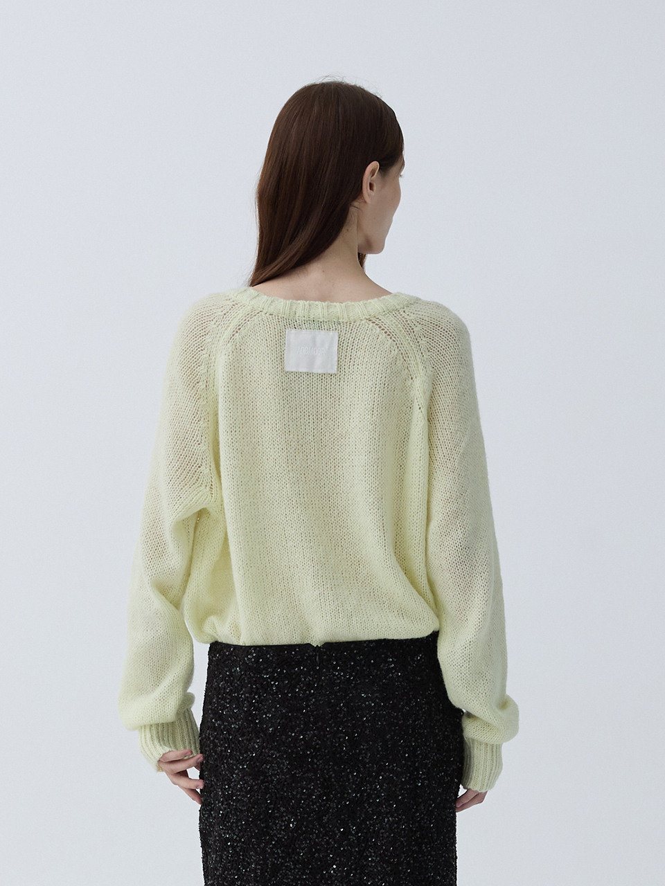 아크무어 컬러시프트 에어리 니트 옐로우(ARCMOOR Color Shift Airy Knit Yellow) - 5