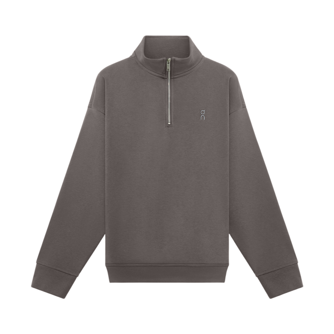 1WG11144989 (W) On Running Club Collective 1/4 Zip Ember