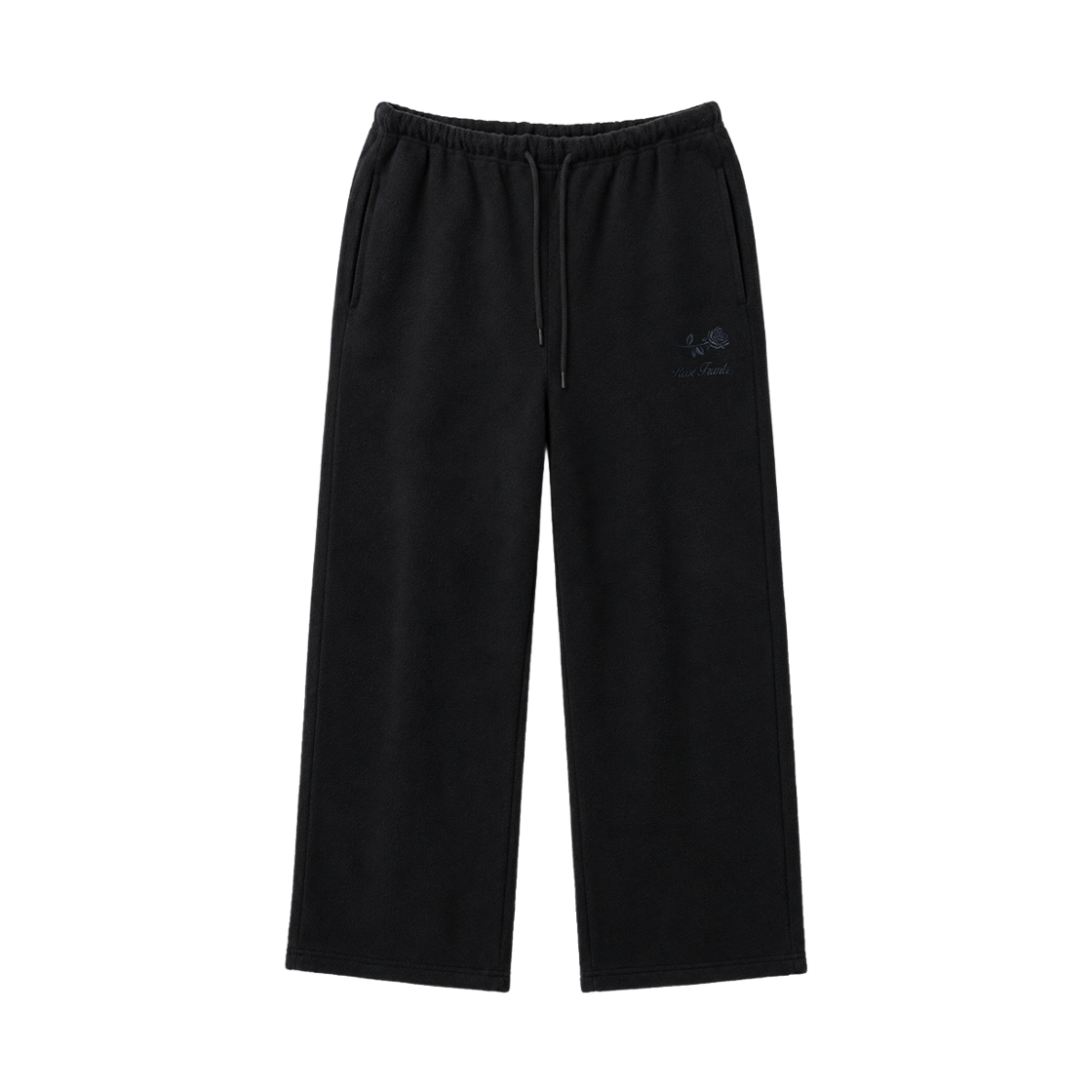 RS26WSP102BLK Rosefrantz Fleece Wide-Leg Sweatpants [Black]