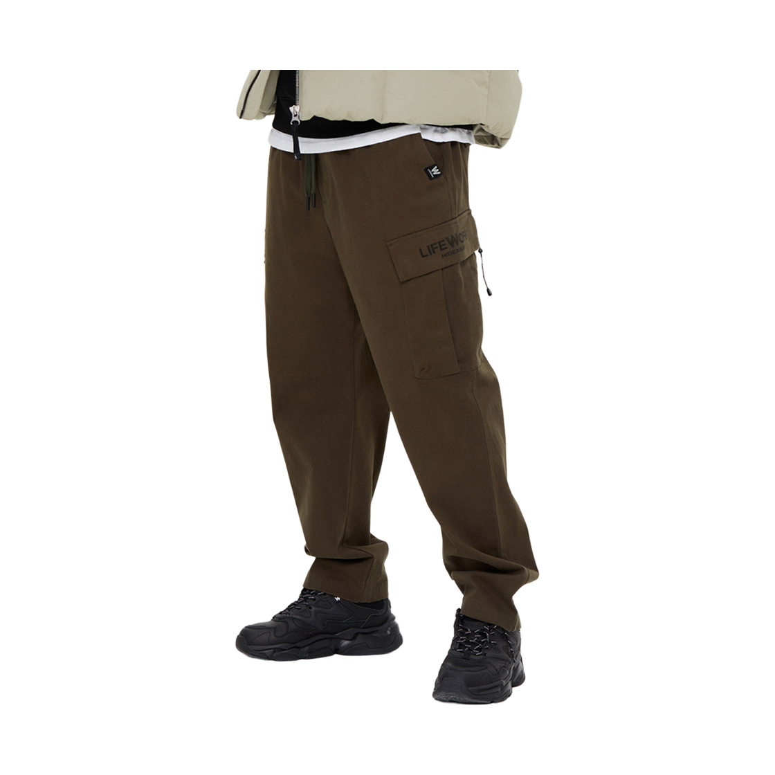 라이프워크 L1 심플 카고 팬츠_LW234WL406(Lifework L1 Simple Cargo Pants_LW234WL406) - 2
