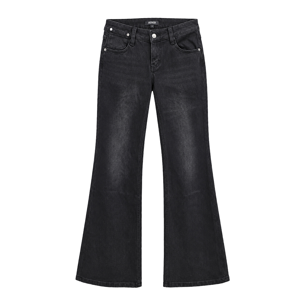 A26FW5006BK ARCMOOR Flexible Black Bootcut Pants Black