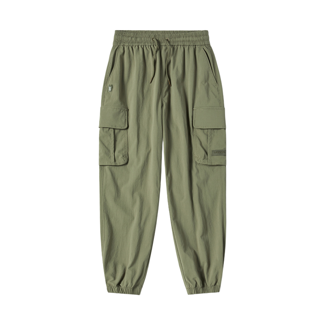 LW253WL771 Lifework LW2 Radog Wappen Nylon Stretch Cargo Jogger Pants_LW253WL771