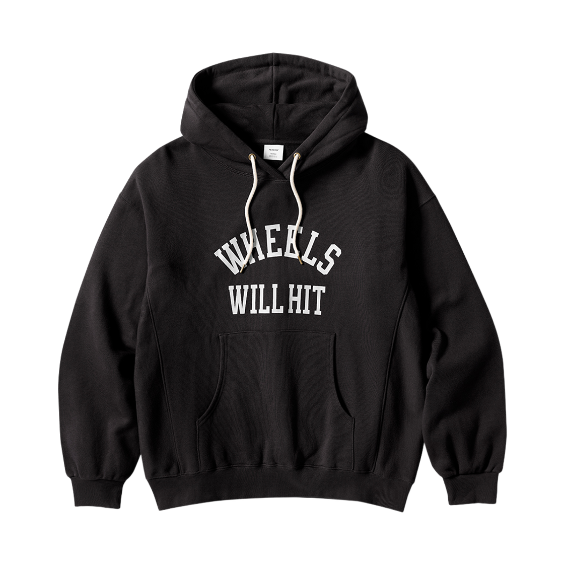SMHD4787_black_29 PERSTEP Hit The Road Heavyweight Hoodie Black SMHD4787