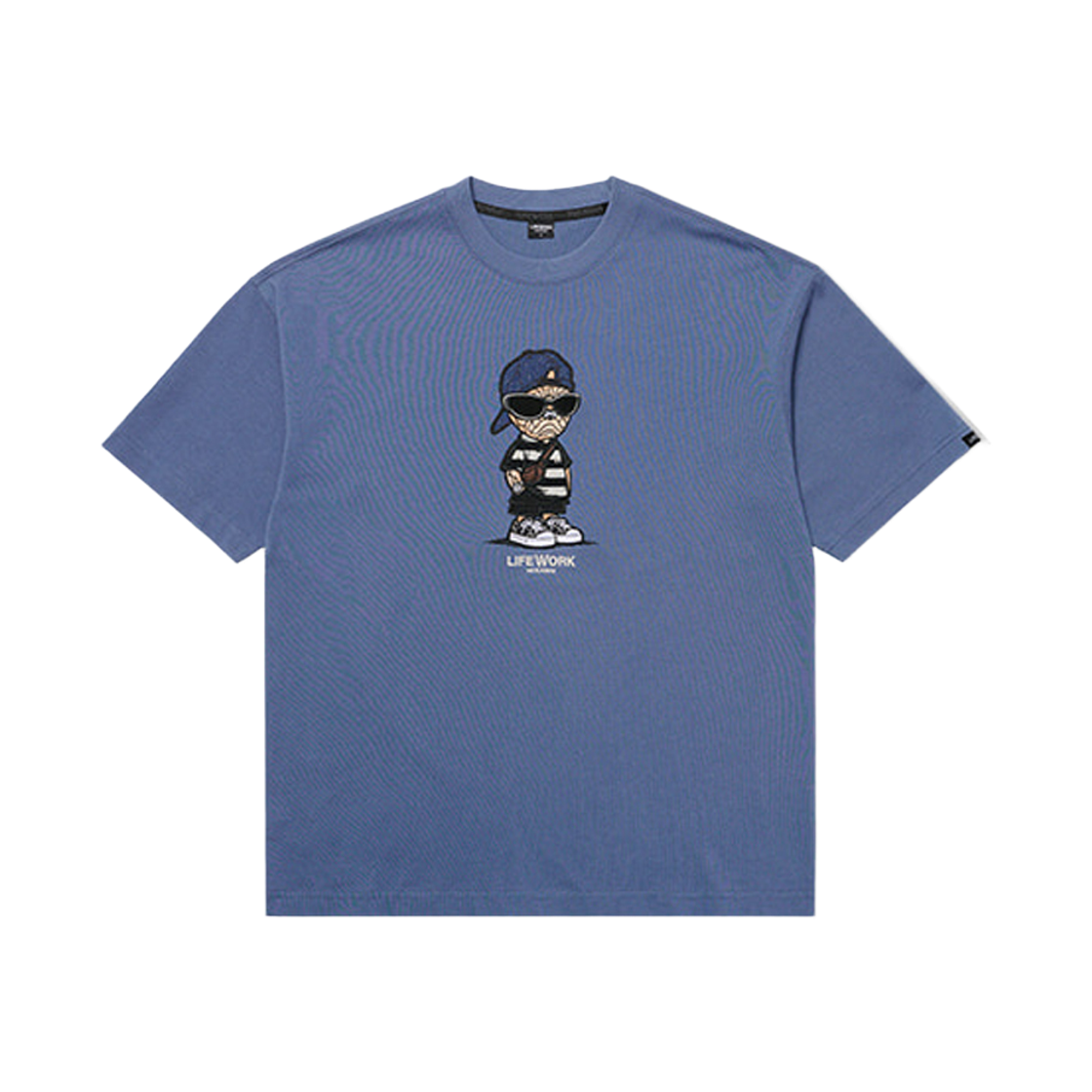 LW262TS106 Lifework Street Snapback Hip-Top Short Sleeve T-shirt_LW262TS106