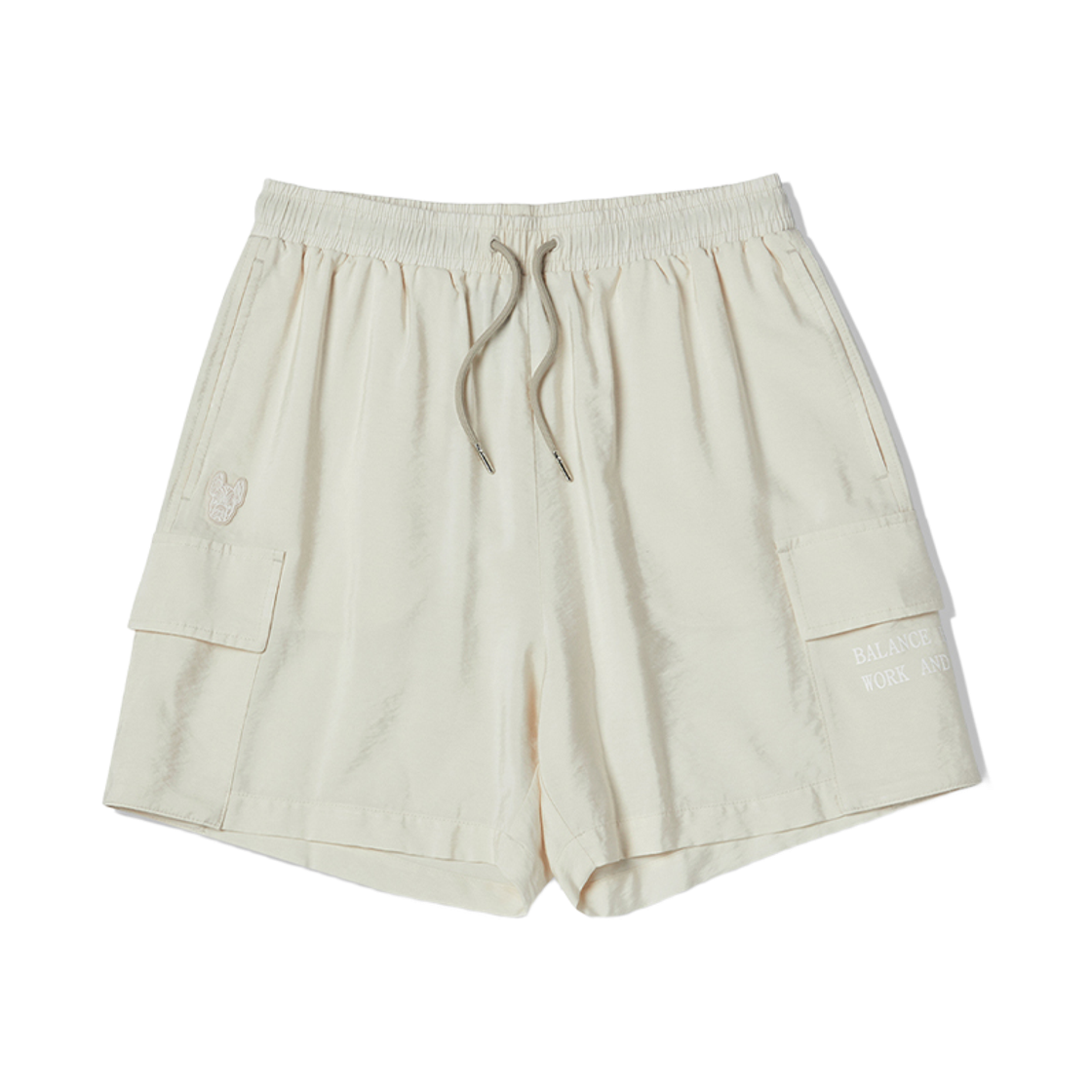 LW232WS877 Lifework Woven Soft Cargo Short Pants_LW232WS877