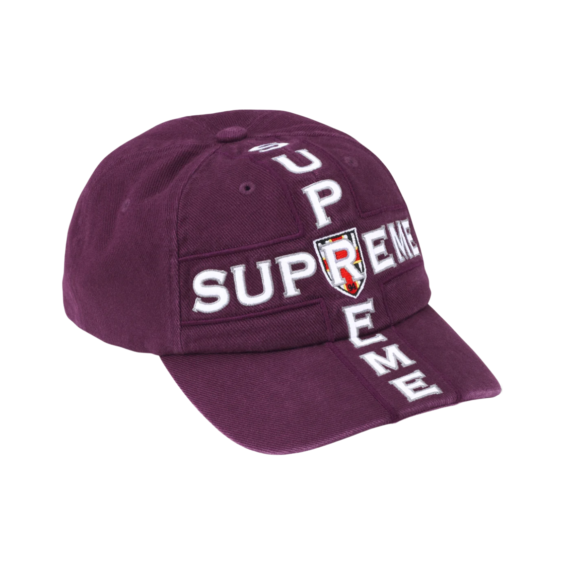 슈프림 크로스 6-패널 플럼 - 26FW(Supreme Cross 6-Panel Plum - 26FW) - 2