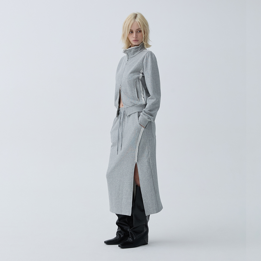아크무어 어반 집업 스토리지 룩 멜란지 그레이(ARCMOOR Urban Zip-Up Storage Look Melange Grey) - 3