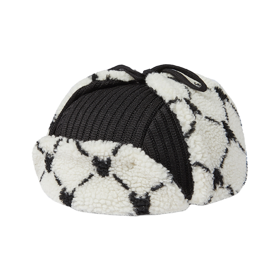 LW234CP150 Lifework Knit Dumble Radogram Trapper Hat_LW234CP150