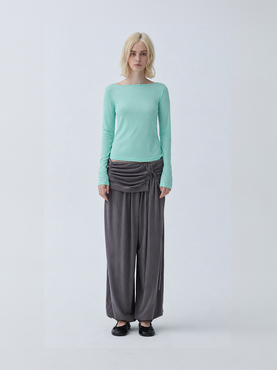 아크무어 스킨 롱 슬리브 블랙(ARCMOOR Skin Long Sleeve Black) - 2