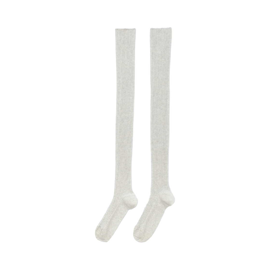 KW6DSS1BR03GY Baserange Women Overknee Socks Grey Melange - 26FW