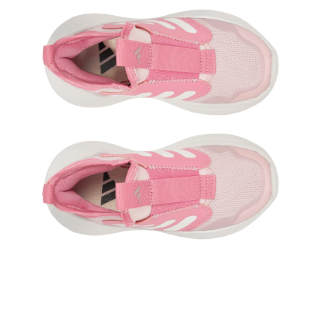(C) 아디다스 텐사우르 컴포트 AC 클리어 핑크 풋웨어 화이트((C) Adidas Tensaur Comfort AC Clear Pink Footwear White) - 2