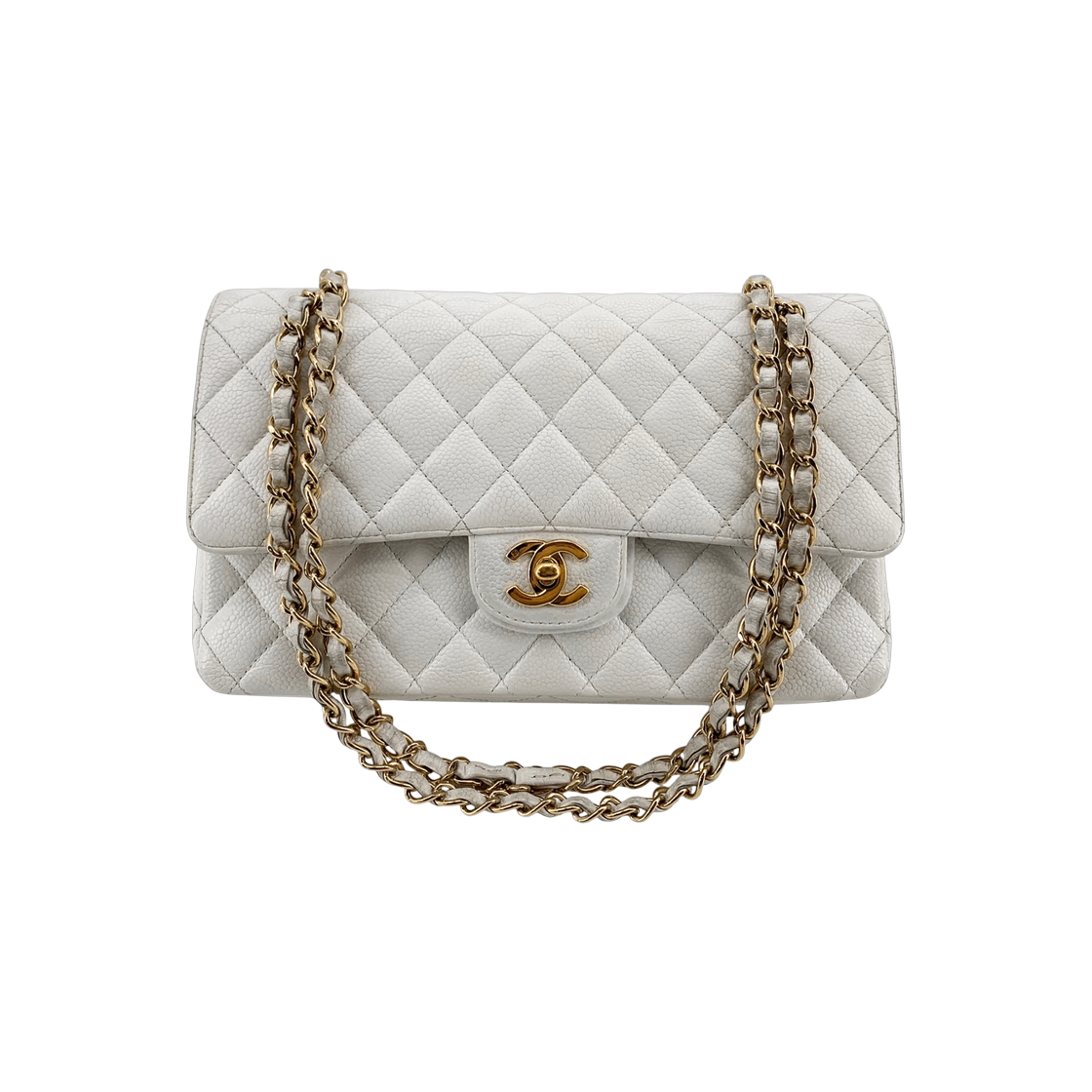 IT4NKCCVP6O3 Chanel Lambskin Classic Medium Shoulder Bag