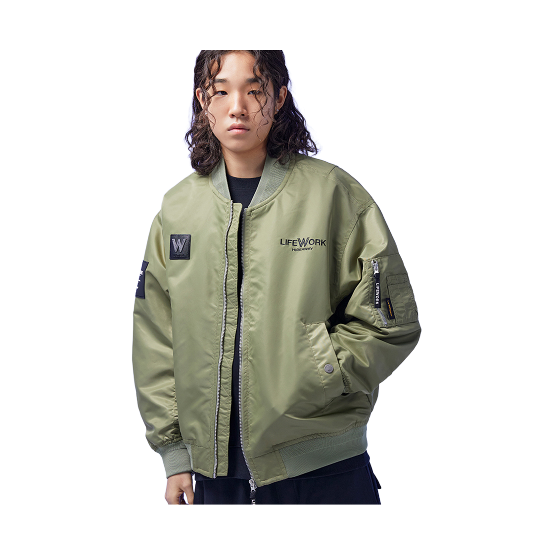 라이프워크 힙독 MA-1 항공점퍼_LW241JP310(Lifework Hipdog MA-1 Flight Jumper_LW241JP310) - 2