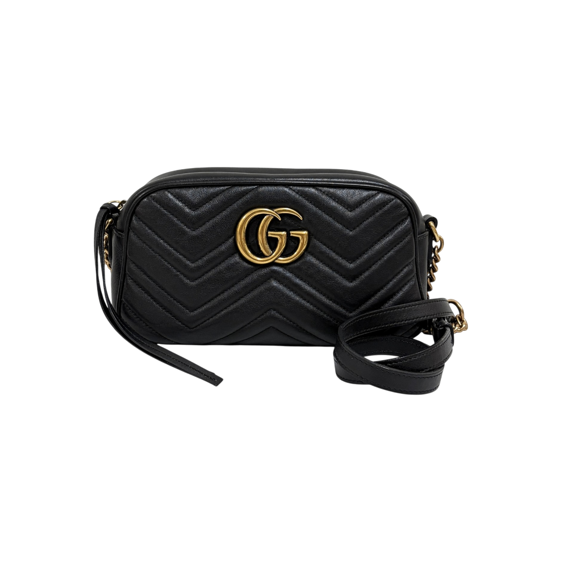 ITN3M77C6BV2 Gucci GG Marmont Small Chain Shoulder Bag