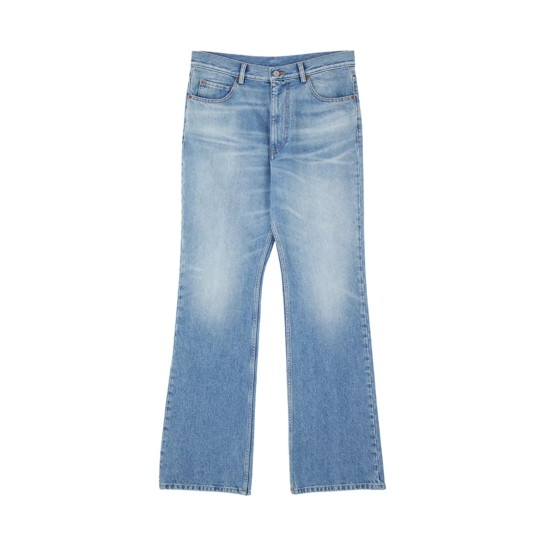SH0LA0044M30058963 MM6 Maison Margiela Bootcut Jeans Blue