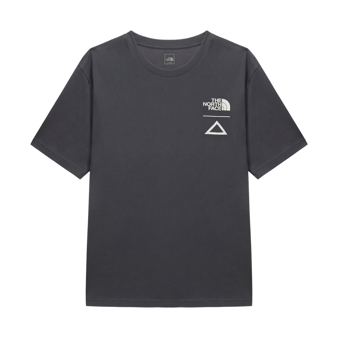 NT7UT98B The North Face Hangeul S/S R/T-Shirt 2 Charcoal Grey - 26FW