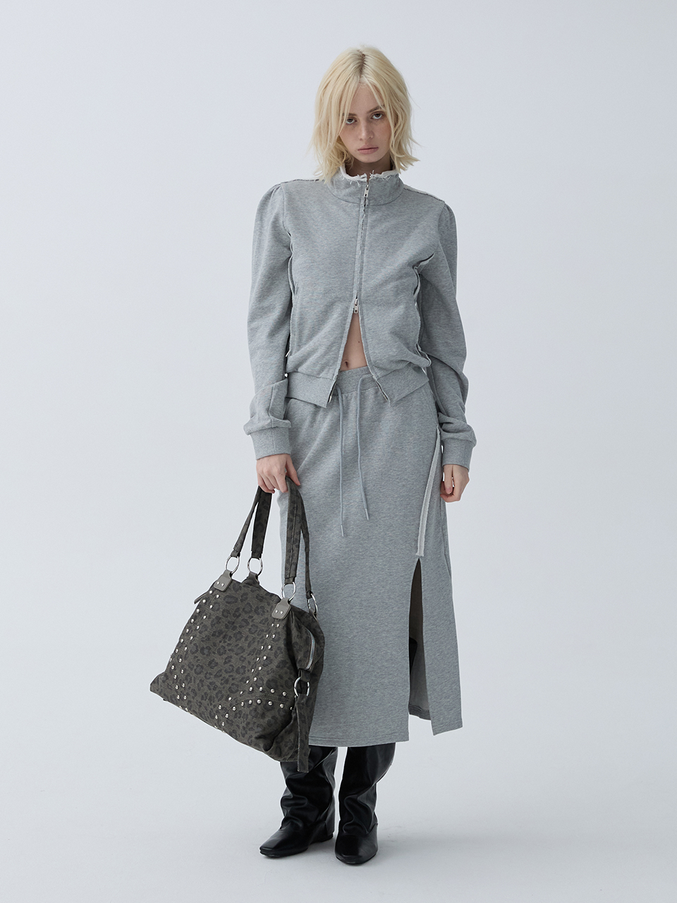 아크무어 스터디드 와일드 백 그레이(ARCMOOR Studded Wild Bag Grey) - 6