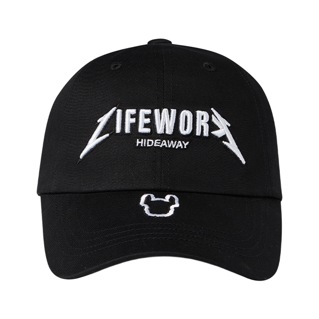 라이프워크 고딕 로고 소프트 볼캡_LW235CP204(Lifework Gothic Logo Soft Ball Cap_LW235CP204) - 1