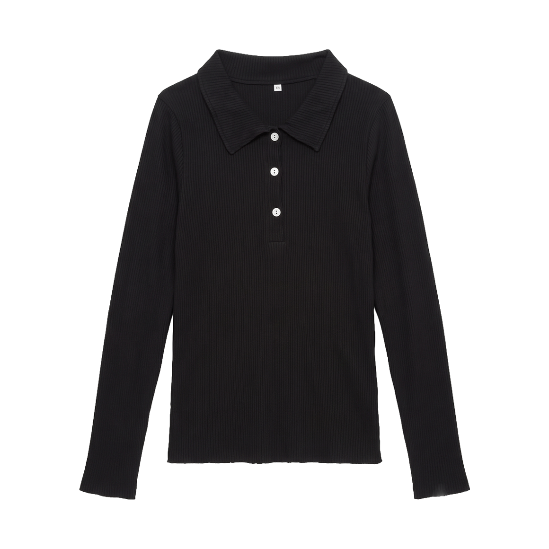 KW6DTSLBR07BK Baserange Women Dual Polo Long Sleeve Black - 26FW