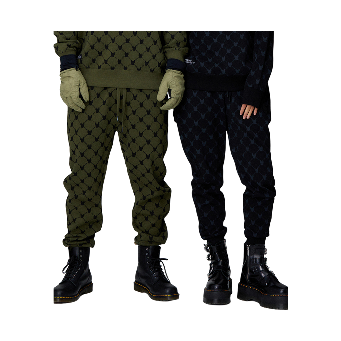 라이프워크 라도그램 패턴 조거팬츠_LW224KL141(Lifework Radogram Pattern Jogger Pants_LW224KL141) - 2