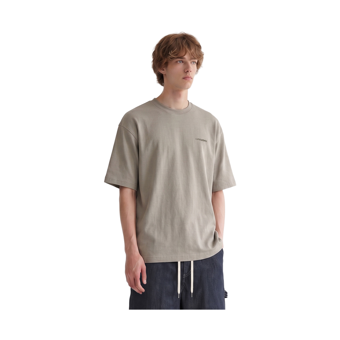 라이프워크 저지 코듀로이 반팔 티셔츠_LW262TS417(Lifework Jersey Corduroy Short-Sleeve T-Shirt_LW262TS417) - 2