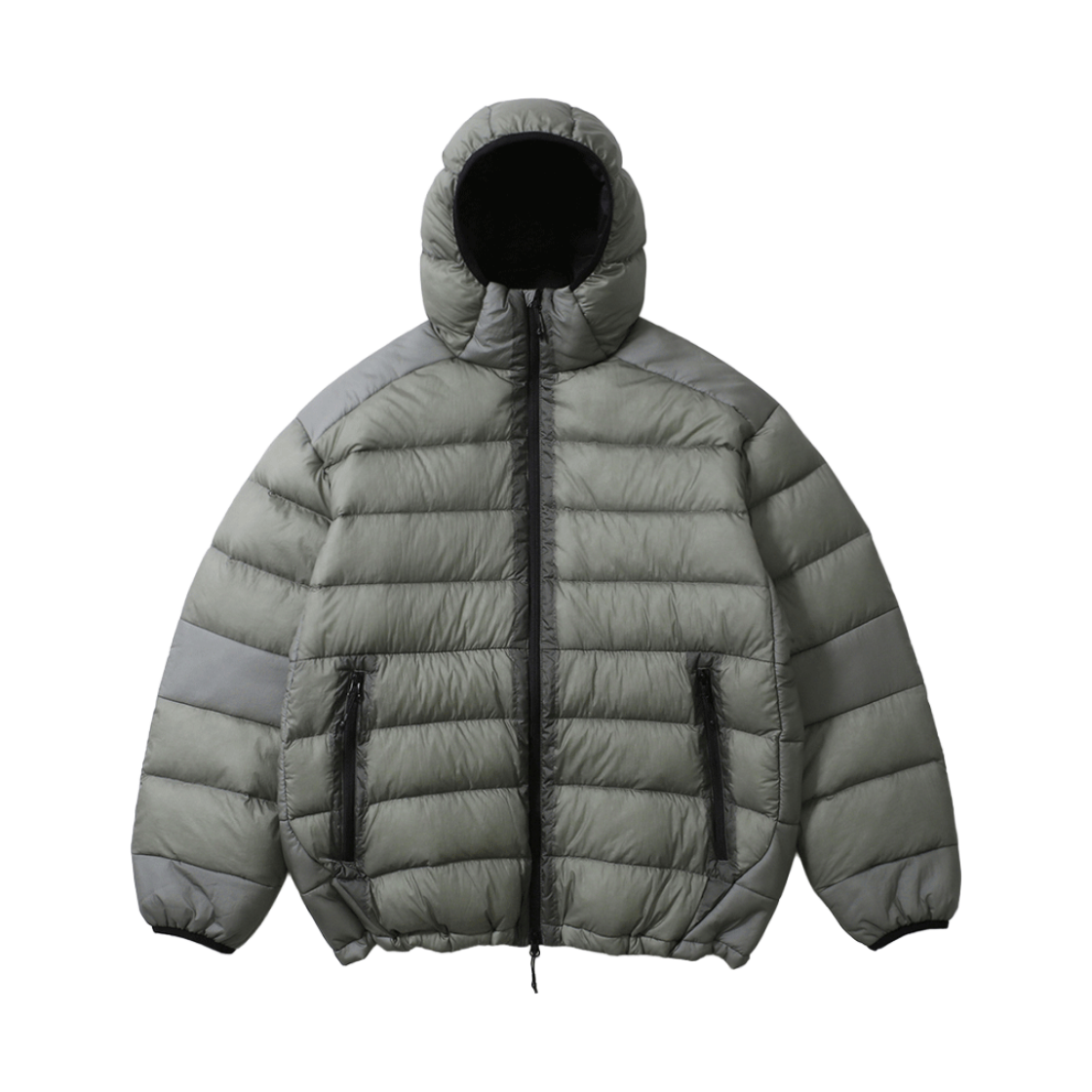 [KREAM 단독] 모이프 헬리움 후디드 다운 자켓 쉬어 세이지 - 26FW([KREAM 단독] moif Helium Hooded Down Jacket Sheer Sage - 26FW) - 1