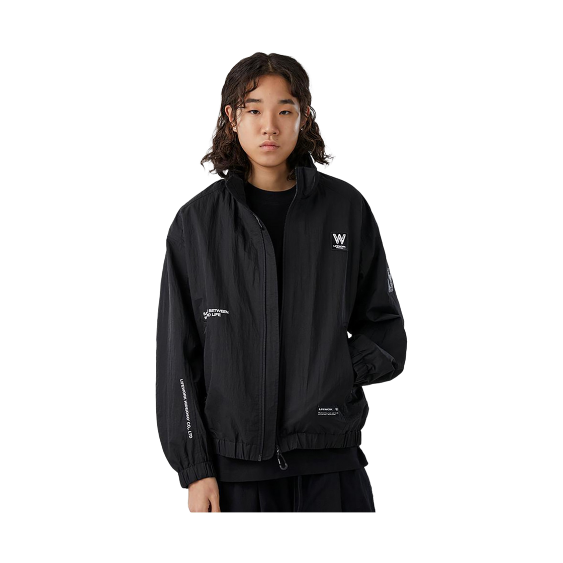 라이프워크 베이직 하이넥 자켓_LW241JP902(Lifework Basic High-Neck Jacket_LW241JP902) - 3
