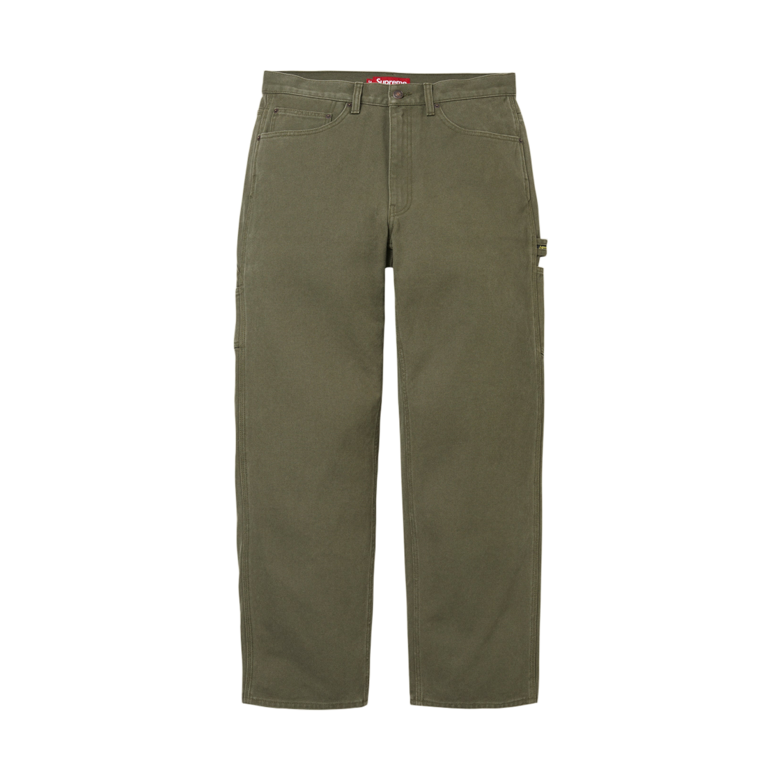 - Supreme Painter Pant Olive - 26FW