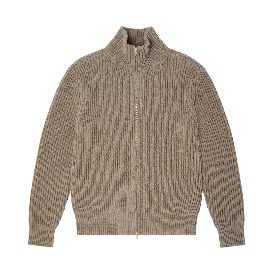 SH0AM0095M13286811M MM6 Maison Margiela Ribbed Knit Jacket Nude