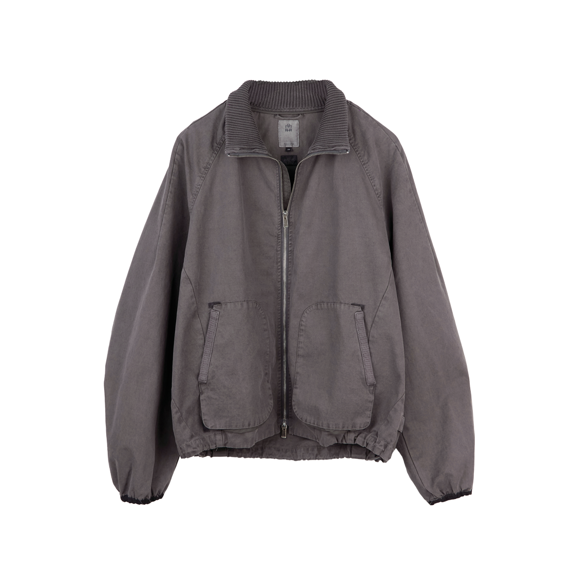 폴리테루 립 자켓 세이지 그레이(Polyteru Rib Jacket Sage Gray) - 2