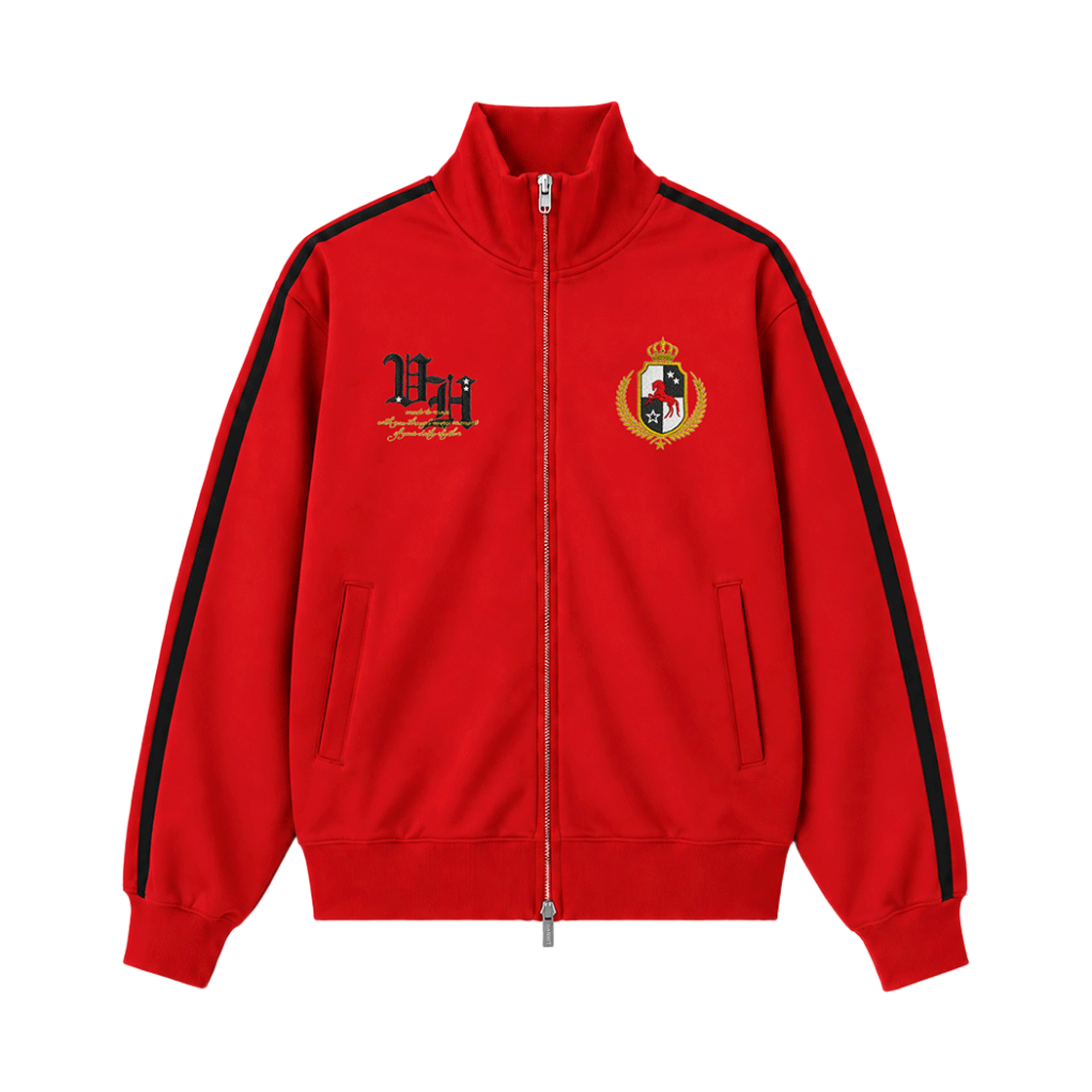 26FV007 VENHIT Heritage Track Jacket RED