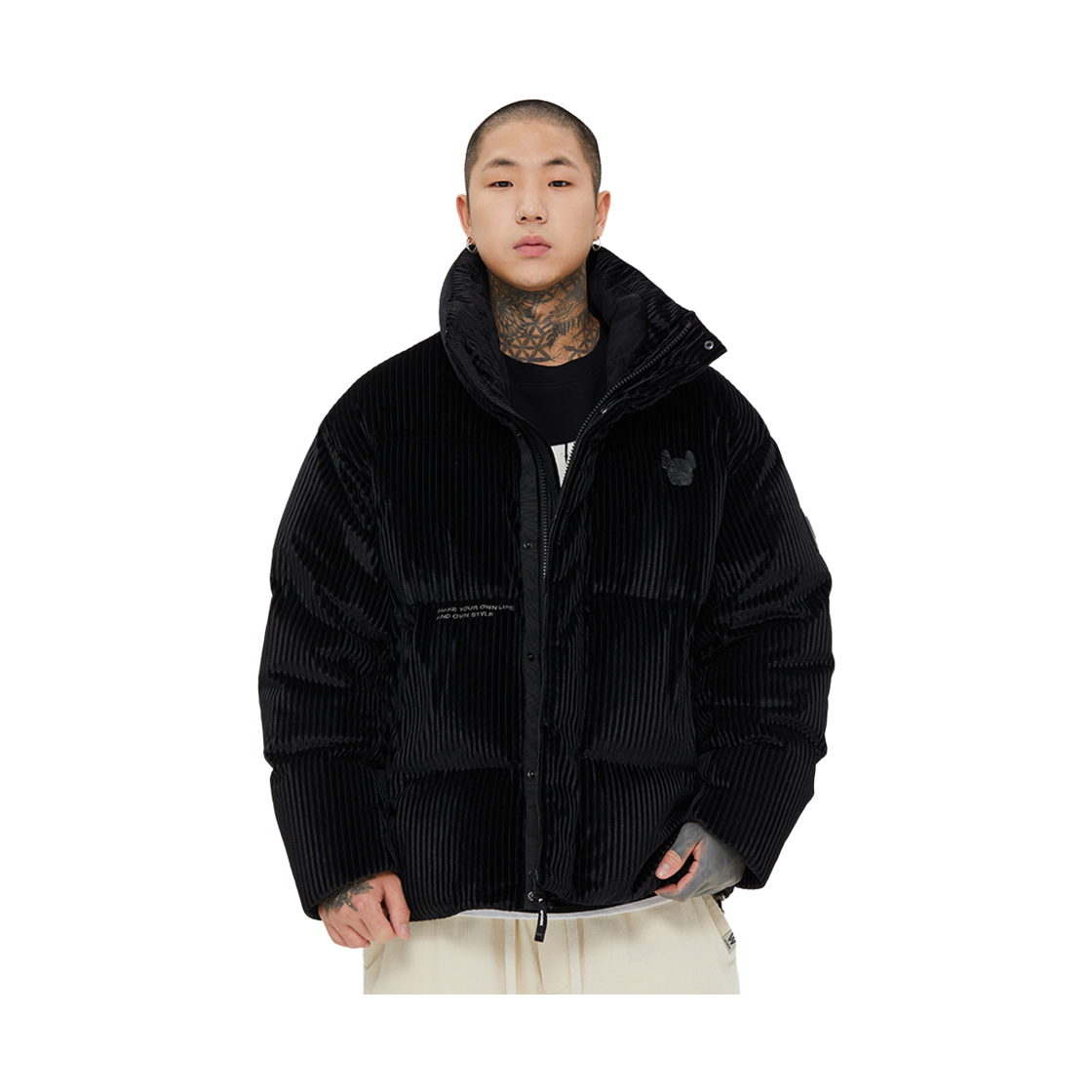 라이프워크 벨벳 코듀로이 헤비 다운 점퍼_LW234DJ310(Lifework Velvet Corduroy Heavy Down Jumper_LW234DJ310) - 2