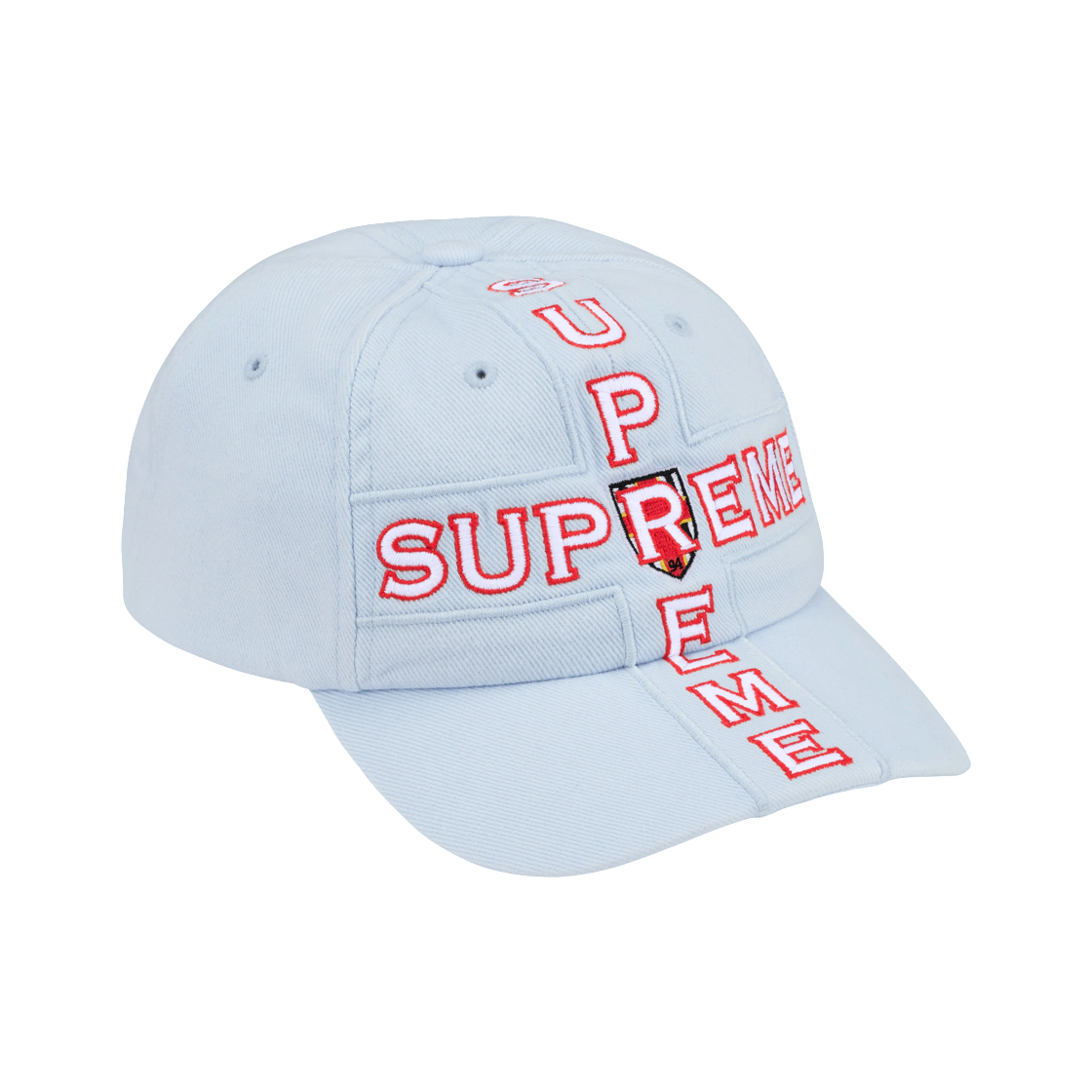 슈프림 크로스 6-패널 라이트 블루 - 26FW(Supreme Cross 6-Panel Light Blue - 26FW) - 2