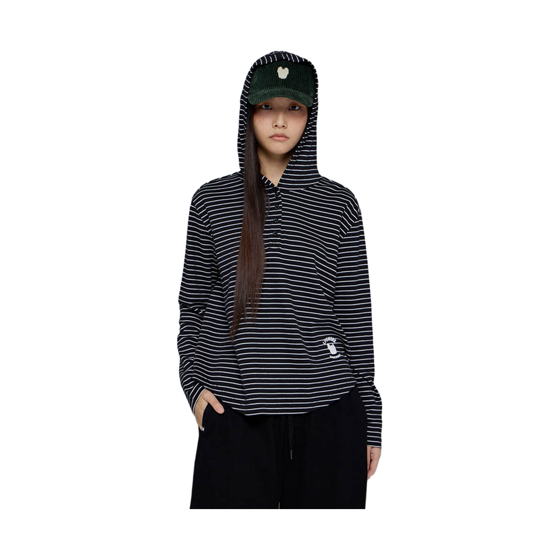 라이프워크 헨리넥 후드 긴팔 티셔츠_LW254HD811(Lifework Henry Neck Hooded Long-Sleeve T-Shirt_LW254HD811) - 2