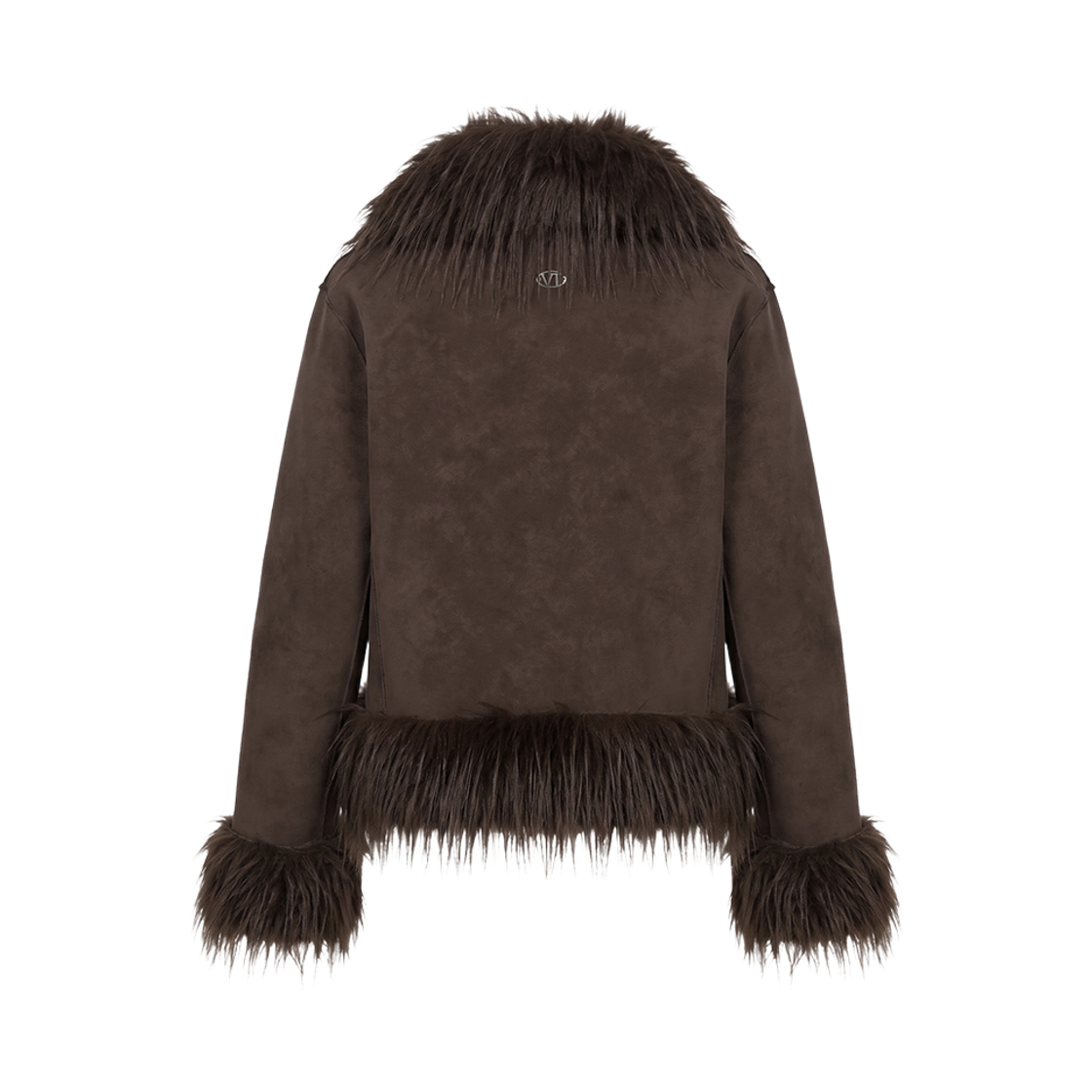 분트 리버시블 쉬어링 무스탕 코트 브라운(VOONT Reversible Shearling Mustang Coat (BROWN)) - 2
